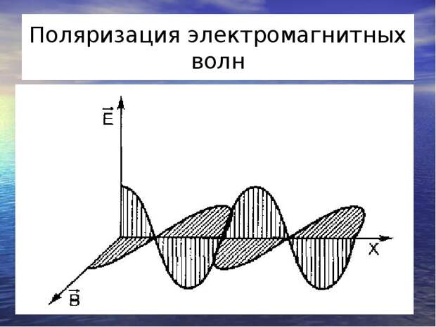 Плоскополяризованный свет рисунок