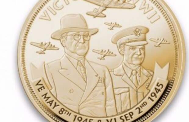 В США выпустили монету о союзниках во Второй мировой войне без СССР