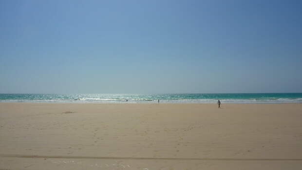 Пляж Кейбл Бич (Cable Beach). Австралия