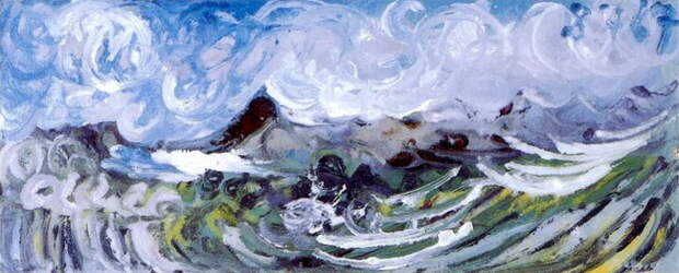 Пабло Пикассо. Море. 1967 год