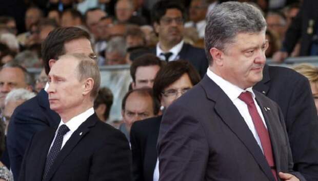 Путин и Порошенко