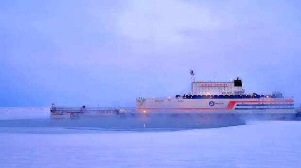 Плавучая АЭС устояла перед чукотским «южаком»