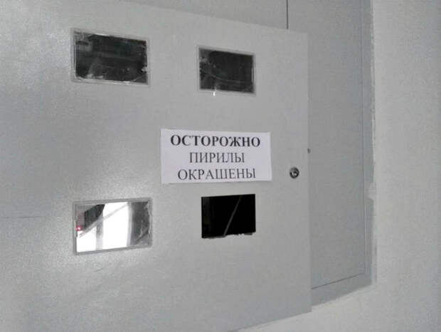 «Берегитесь покрашенных «пирил»!»| Фото: Пикабу.