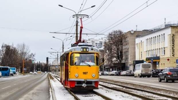 Трамвай в Барнауле / Фото: сообщество транспорта Барнаула