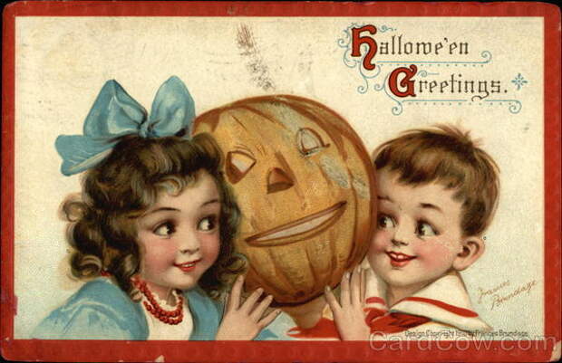 Halloween Greetings Frances Brundage
