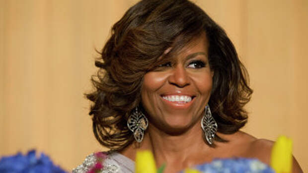 Первая леди США Мишель Обама. Архивное фото. Первая леди США Мишель Обама. Архивное фото.
