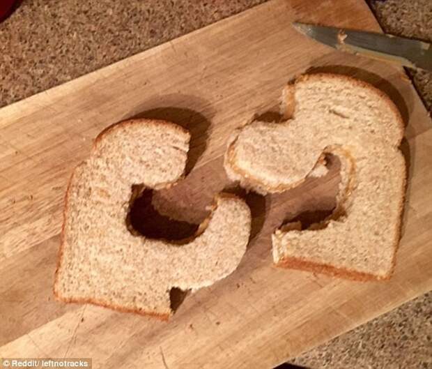 Жена попросила разрезать сэндвич пополам — но не уточнила, как именно это сделать муж и жена, розыгрыш, юмор
