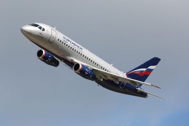 Sukhoi Superjet 100-95B авиакомпании Aeroflot