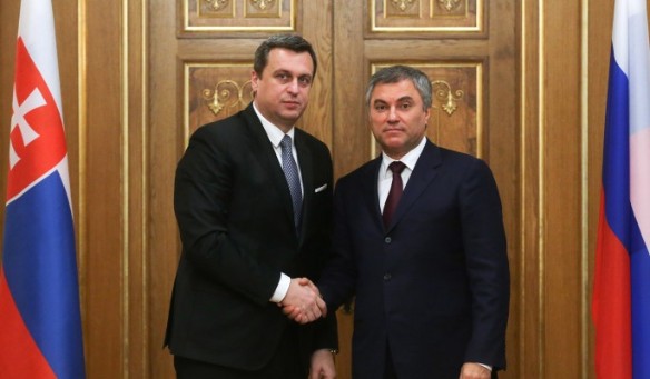 Андрей Данко и Вячеслав Володин. Фото: Марат Абулхатин/фотослужба Госдумы РФ/ТАСС