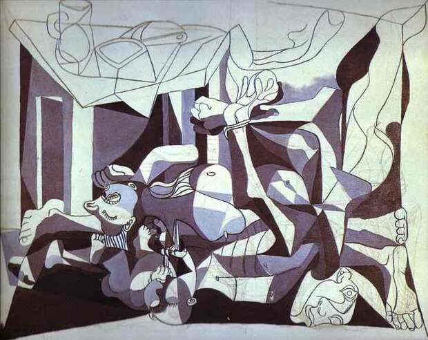 Пабло Пикассо. Склеп. 1944 год