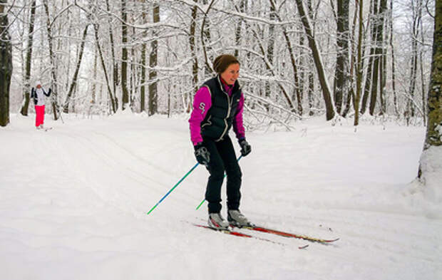 Новую лыжную трассу в Лужниках приготовили к соревнованиям