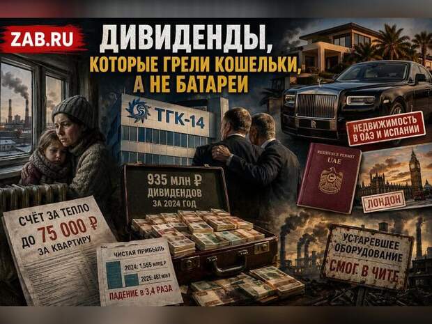 ТГК-14: дивиденды, которые грели кошельки, а не батареи