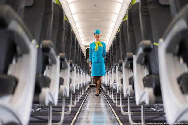 Первый Airbus A320neo в России. Фото: alexcheban.livejournal.com