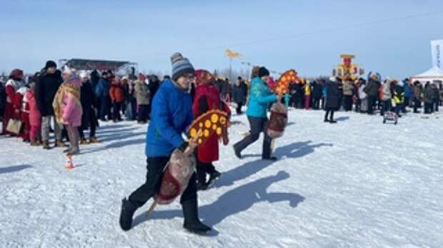 Масленица в Новотырышкино / Фото: Алина Богомолова / amic.ru