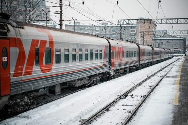 Идущие в Москву поезда Павелецкого направления опаздывают из-за непогоды