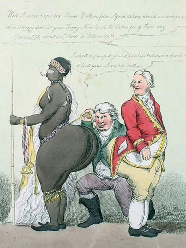 Французская карикатура 19-го века.