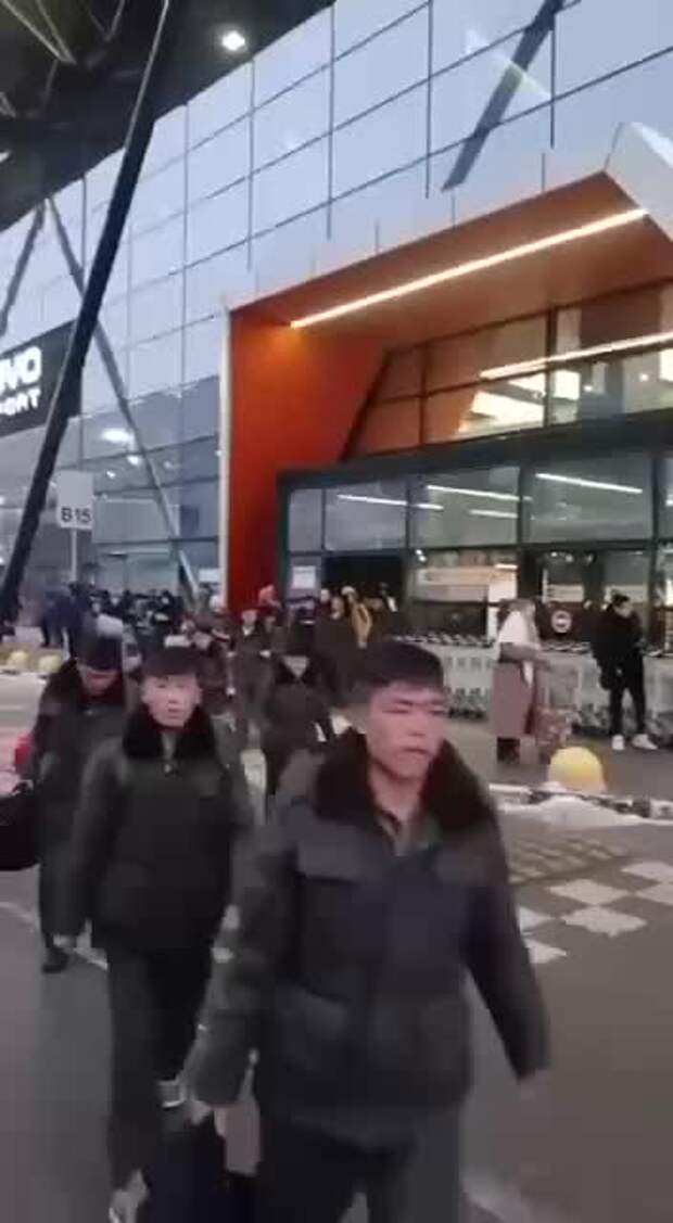 Северокорейские рабочие в России