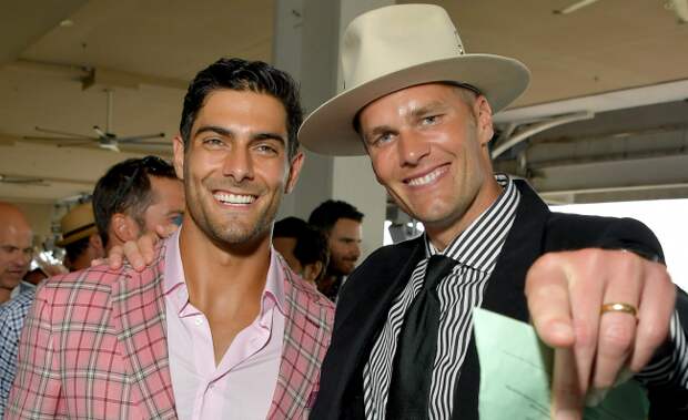 jimmy garoppolo tom brady kentucky derby relationship