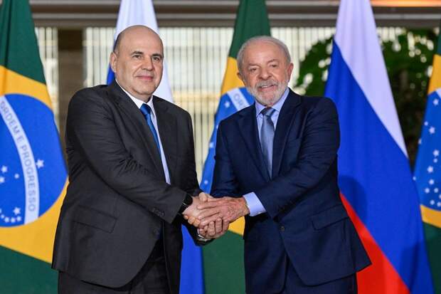 Мишустин передал президенту Бразилии добрые пожелания от Путина