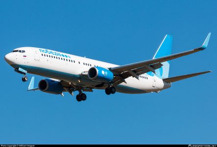 Boeing 737-81DWL авиакомпании Pobeda