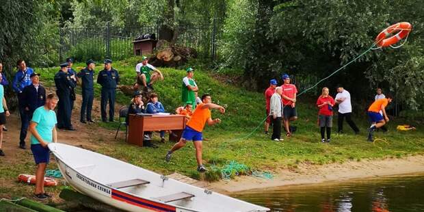 В столице выбрали лучших общественных спасателей на воде. Фото Департамента ГОЧСиПБ г.Москвы