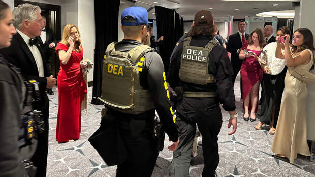 В сети завирусилось видео, как после стрельбы в Вашингтоне женщина крадет вино