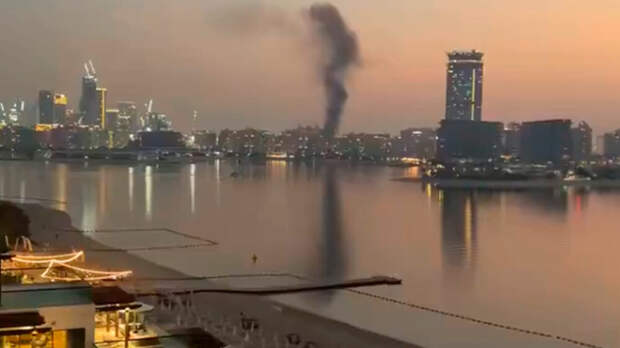 Dubai Media Office: в районе Пальма Джумейра произошел пожар, 4 человека ранены