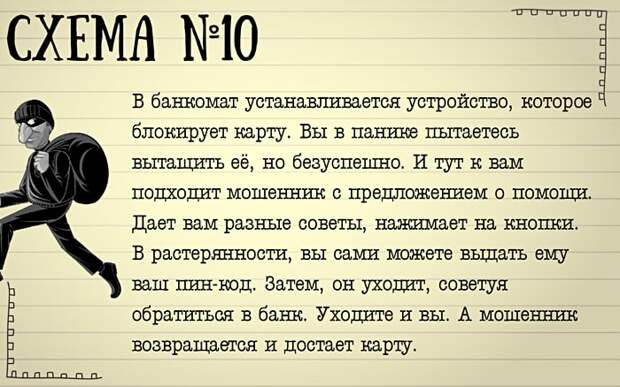 Мошеннические схемы