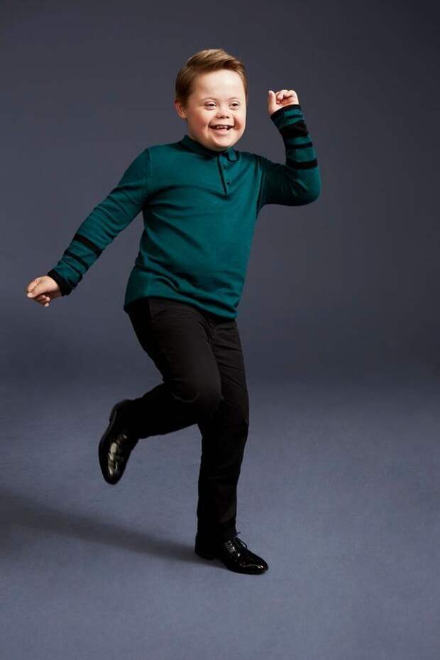 Boy With Down Syndrome Hired As Model For Major Clothing Company