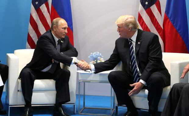 Владимир Путин и Дональд Трамп