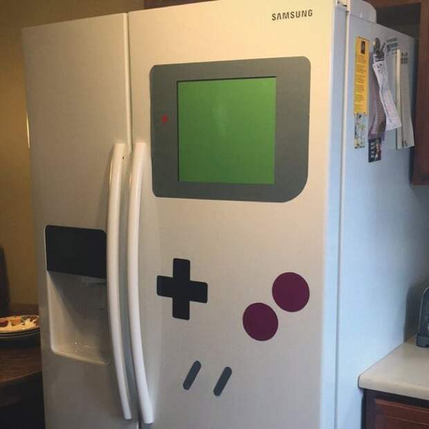 Холодильник Game Boy Холодильник Game Boy вещи, гаджеты