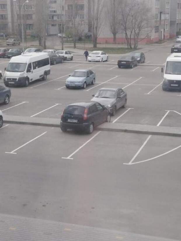 Парковка по-воронежски Парковка по-воронежски