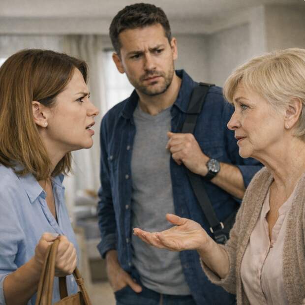 Родители супруга восхищаются внуками, но предпочитают любить их издалека