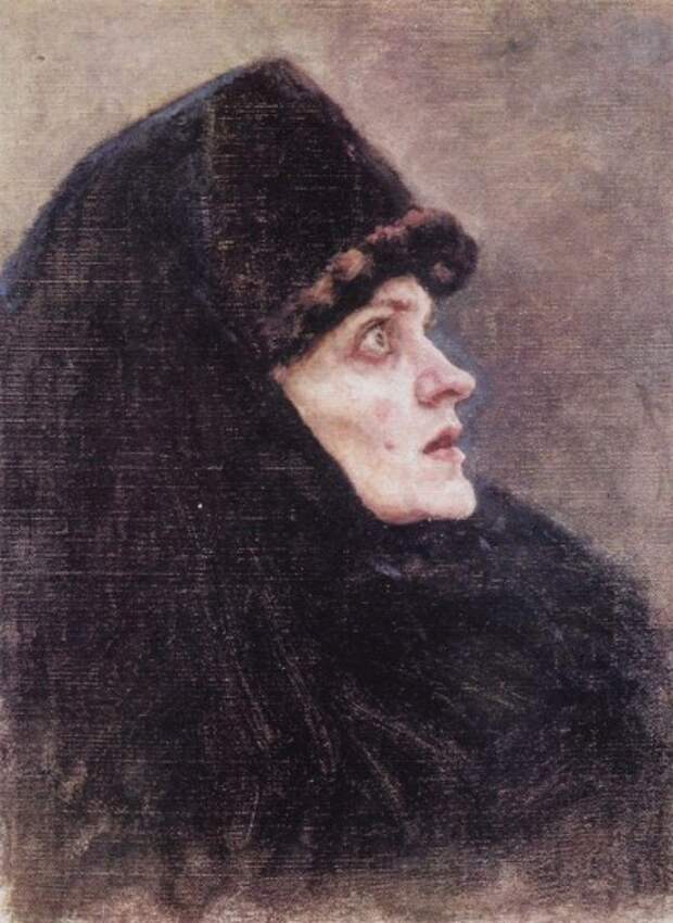 Эскизы к картине Боярыня Морозова
