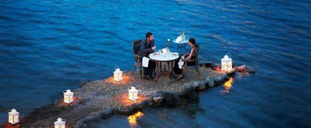 6. На крошечном полуострове в Миконосе, Греция. места для отдыха, отдых, природа, путешествие