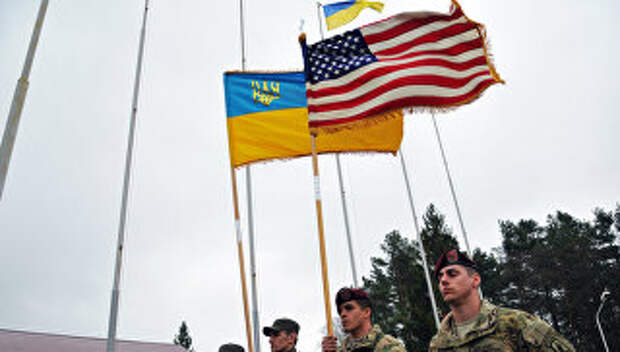 Военнослужащие армии США перед началом украинско-американских учений. Архивное фото