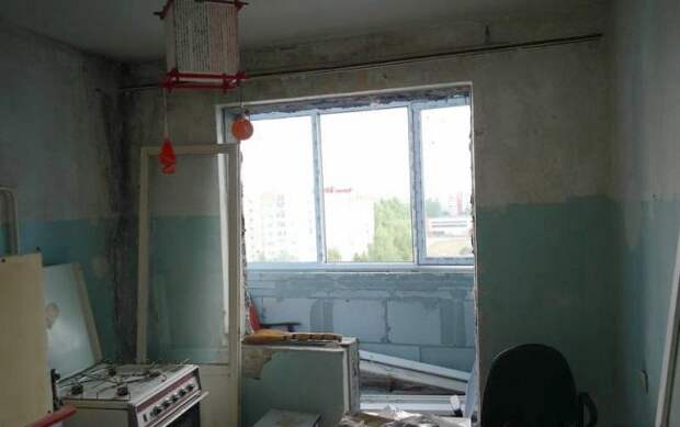 Дизайн угловой кухни 7 кв.м объединенной с балконом (10 фото)