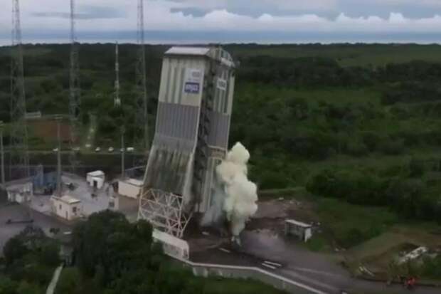 Стартовую площадку российского «Союза» взорвали