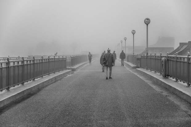 Weserwehr - in the fog by Jürgen Meinke on 500px.com