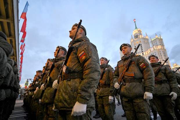 В Москве прошла первая репетиция парада Победы