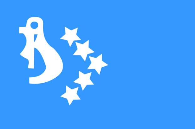 Флаг Хазарского каганата. Фото из свободных источников в Интернете.