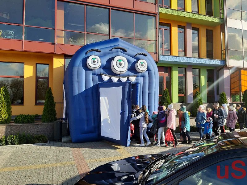 Надувные туннели c подсветкой inflatable tunnel