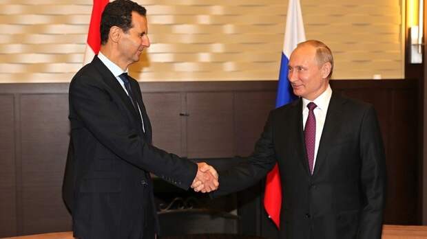 Путин обратился к Асаду по случаю переизбрания на пост президента Сирии