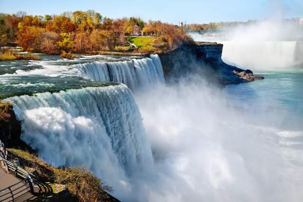 Ниагарский водопад, США круто, переезд, страны, уезжают