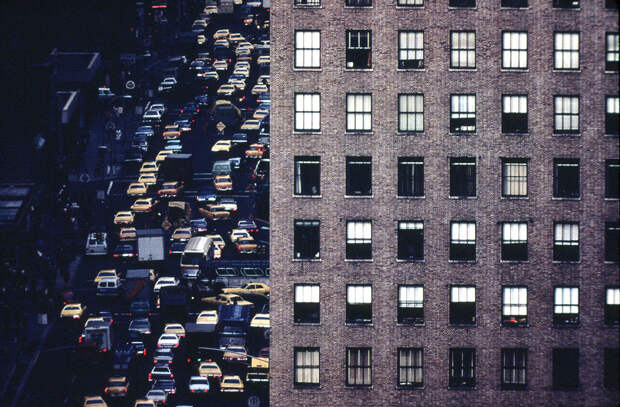 Пробки на 6-й авеню, апрель 1973 года