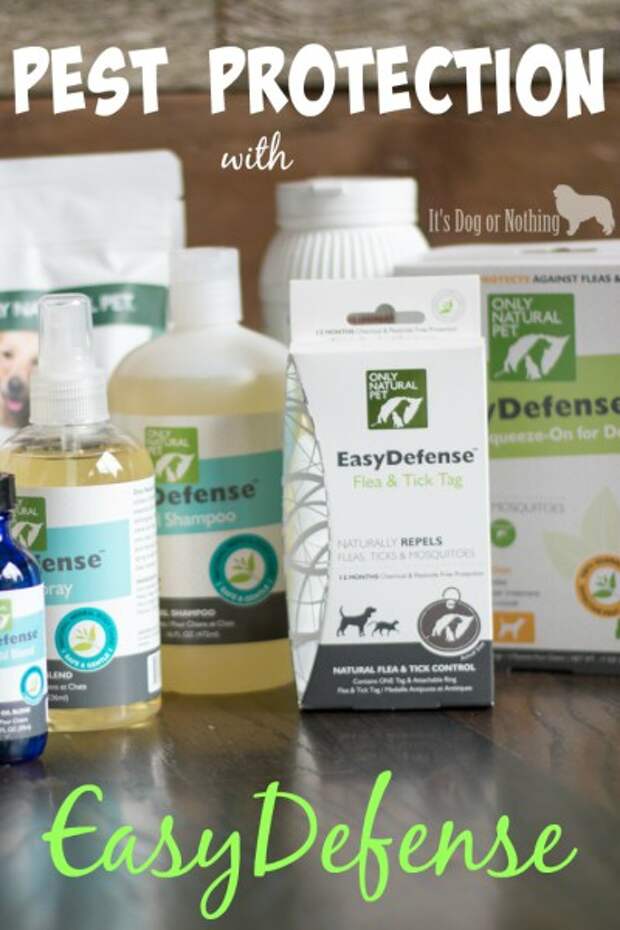 Fleas and ticks are a problem no matter where you live. Skip the chemicals and protect your dog from pests using the natural EasyDefense from Only Natural Pet.