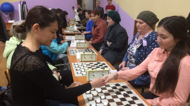 В Высокогорском районе прошел Чемпионат РТ по шашкам среди команд сельских районов