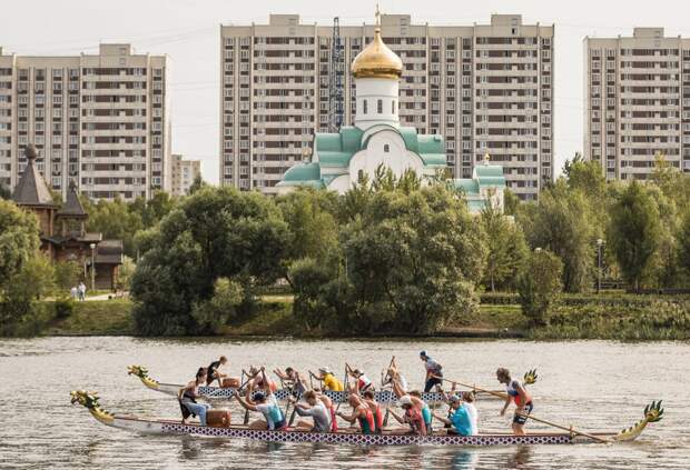 Клуб гребных видов спорта в Марьине.Фото: Антон Галкин