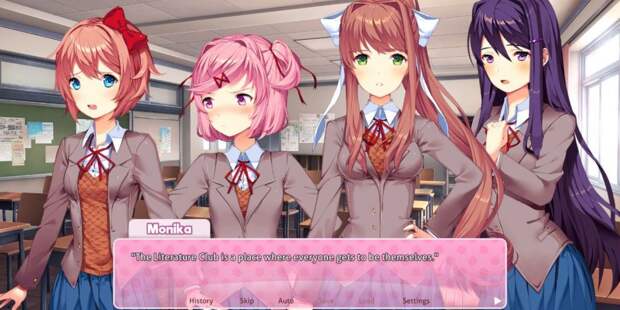 Визуальные новеллы больше похожи на книги