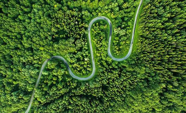 20 самых красивых фотографий с дрона